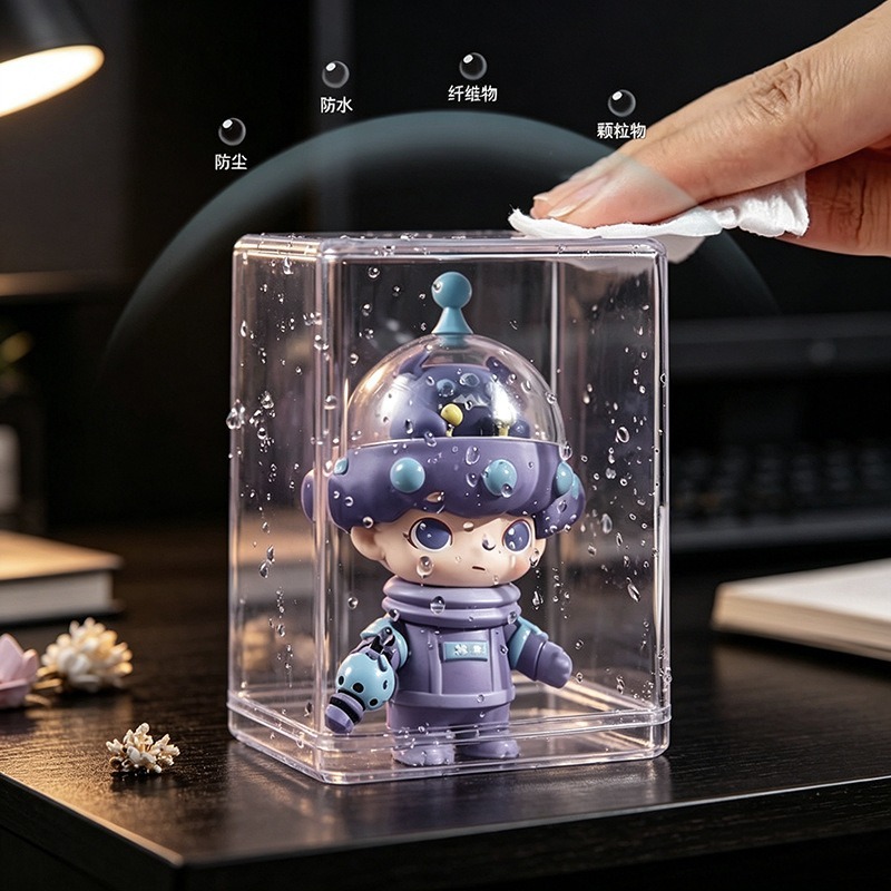 ブラインドボックス収納ボックス、単体人形用、プラスチック製デ - Pop Display Shelf のレビューと価格