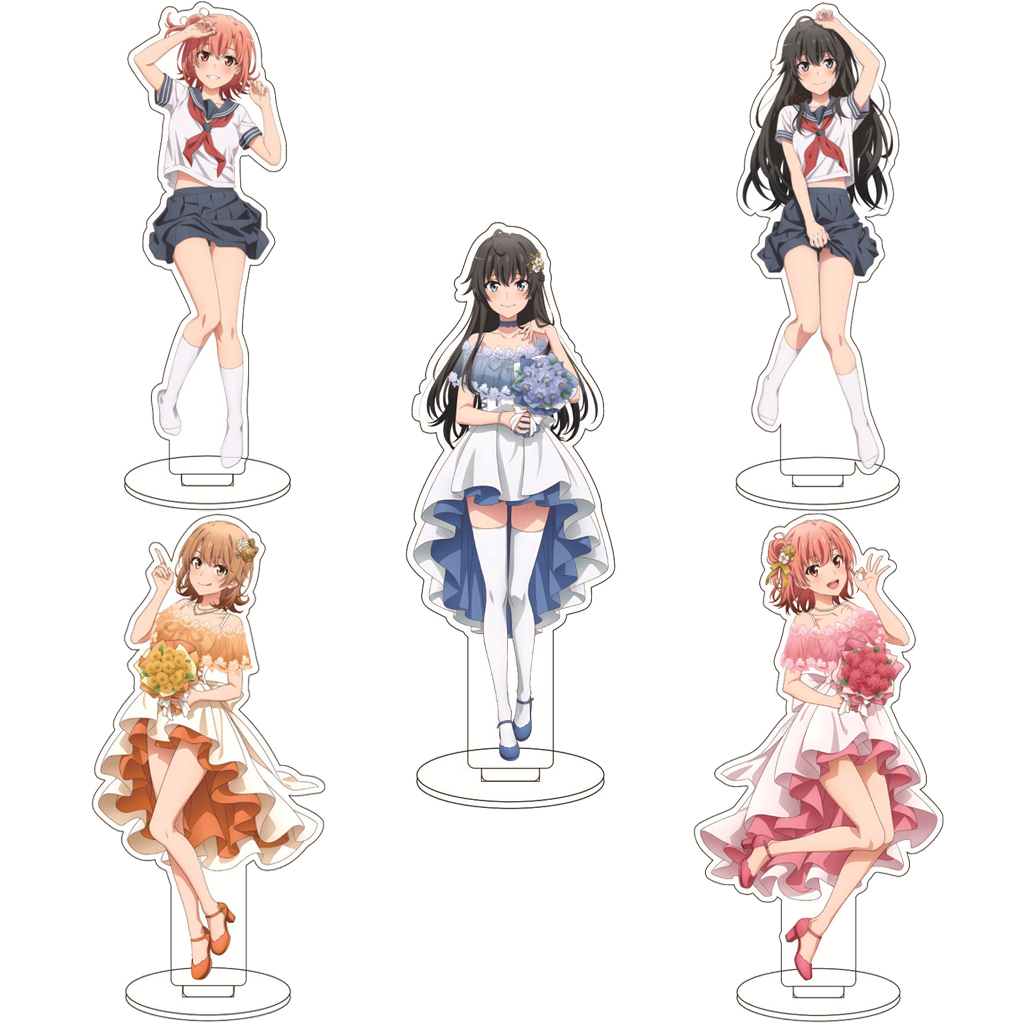 16cmのアニメ「俺の青春ルミナスに恋して」の登場人物、ユキ - Figma Stand Set のレビューと価格