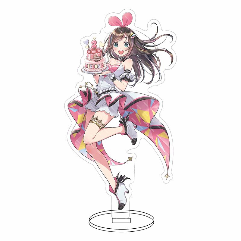 16cmのアニメ「ホロライブ」のキズナアイ、ミナト、アクア、 - Figma Stand Set のレビューと価格