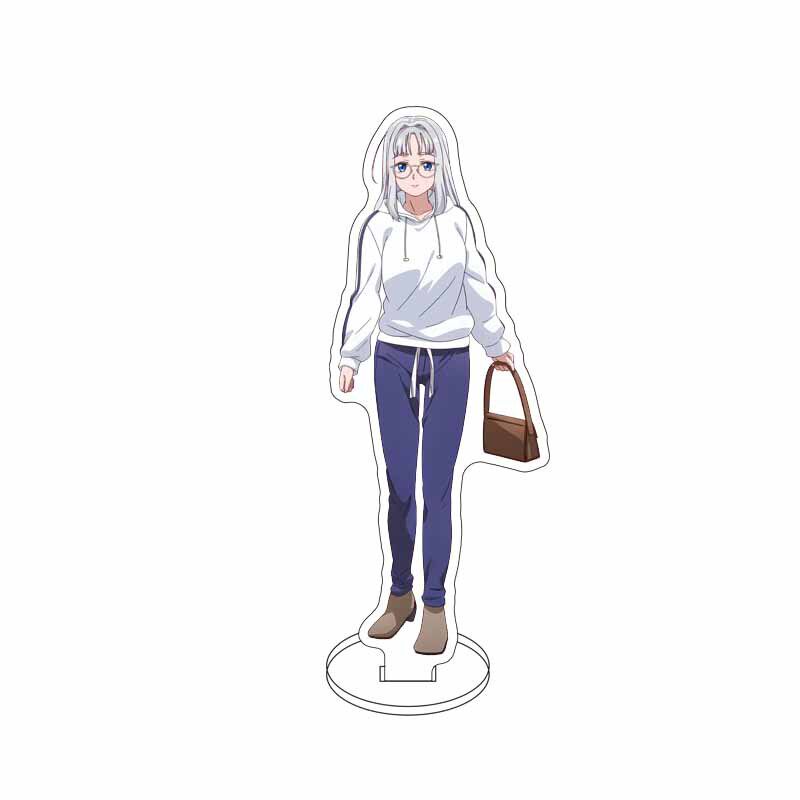 16cmのアクリル製フィギュアスタンド。アニメ「北海道ガール - Figma Stand Set のレビューと価格
