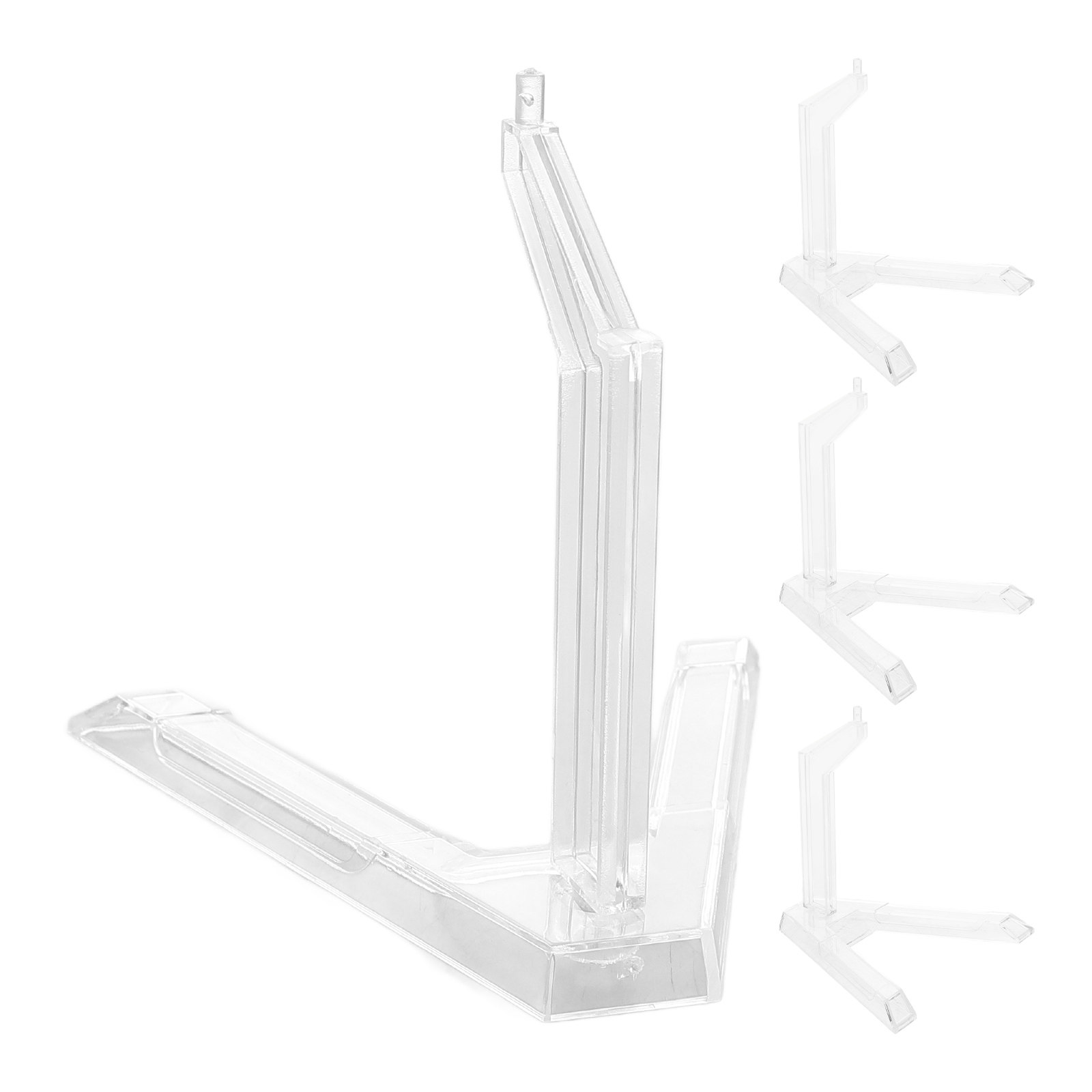 4個入り 透明アクションフィギュア用ディスプレイスタンド プ - Action Figure Stand のレビューと価格