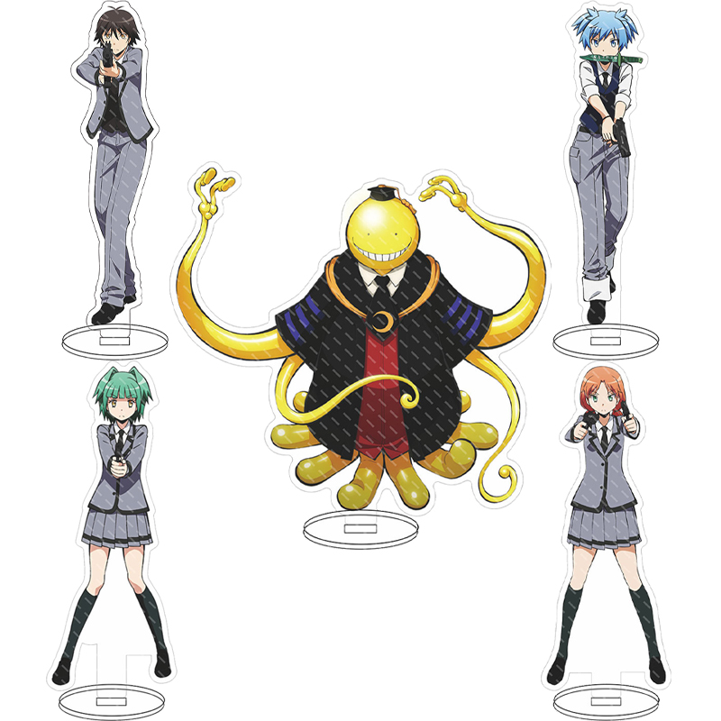 16cmのアニメ「暗殺教室」の登場人物、志田ナギサ、小野寺コ - Figma Stand Set のレビューと価格